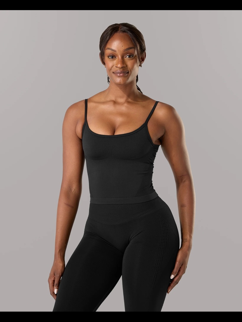 Alphalete Black Push Tank